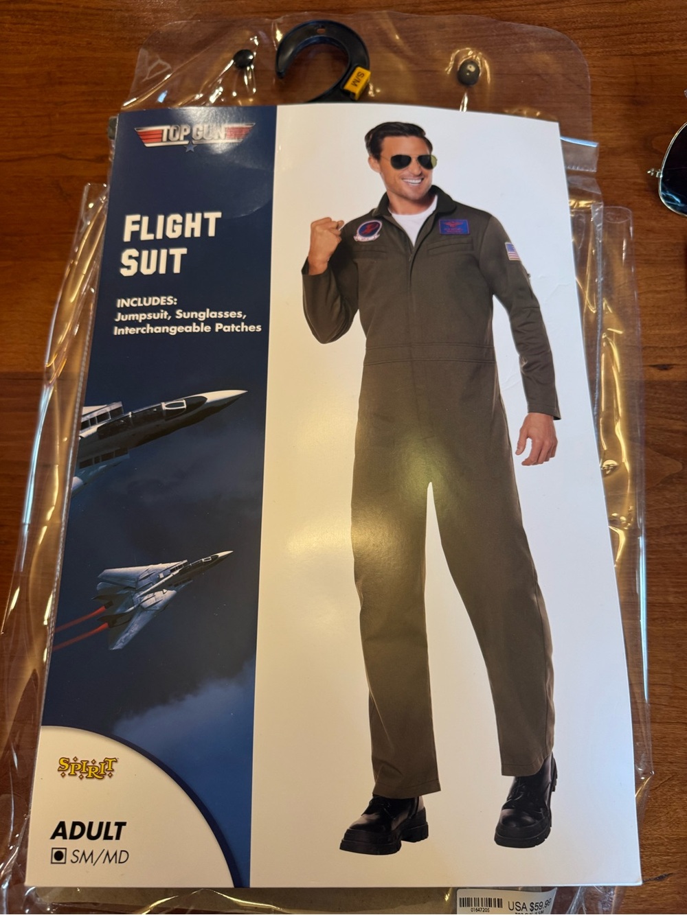Top Gun Maverick Flight Suit Spirit of Halloween nearly new